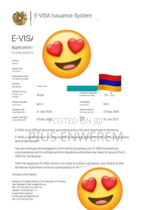 Armenia E Visa