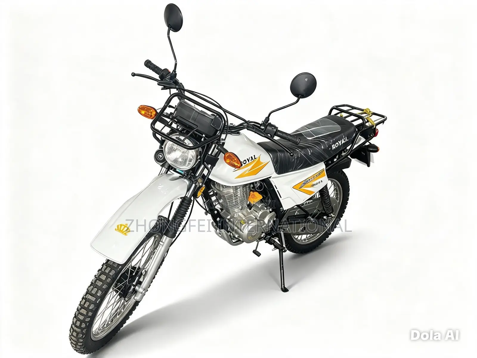 New Royal Motorcycle 2026 White