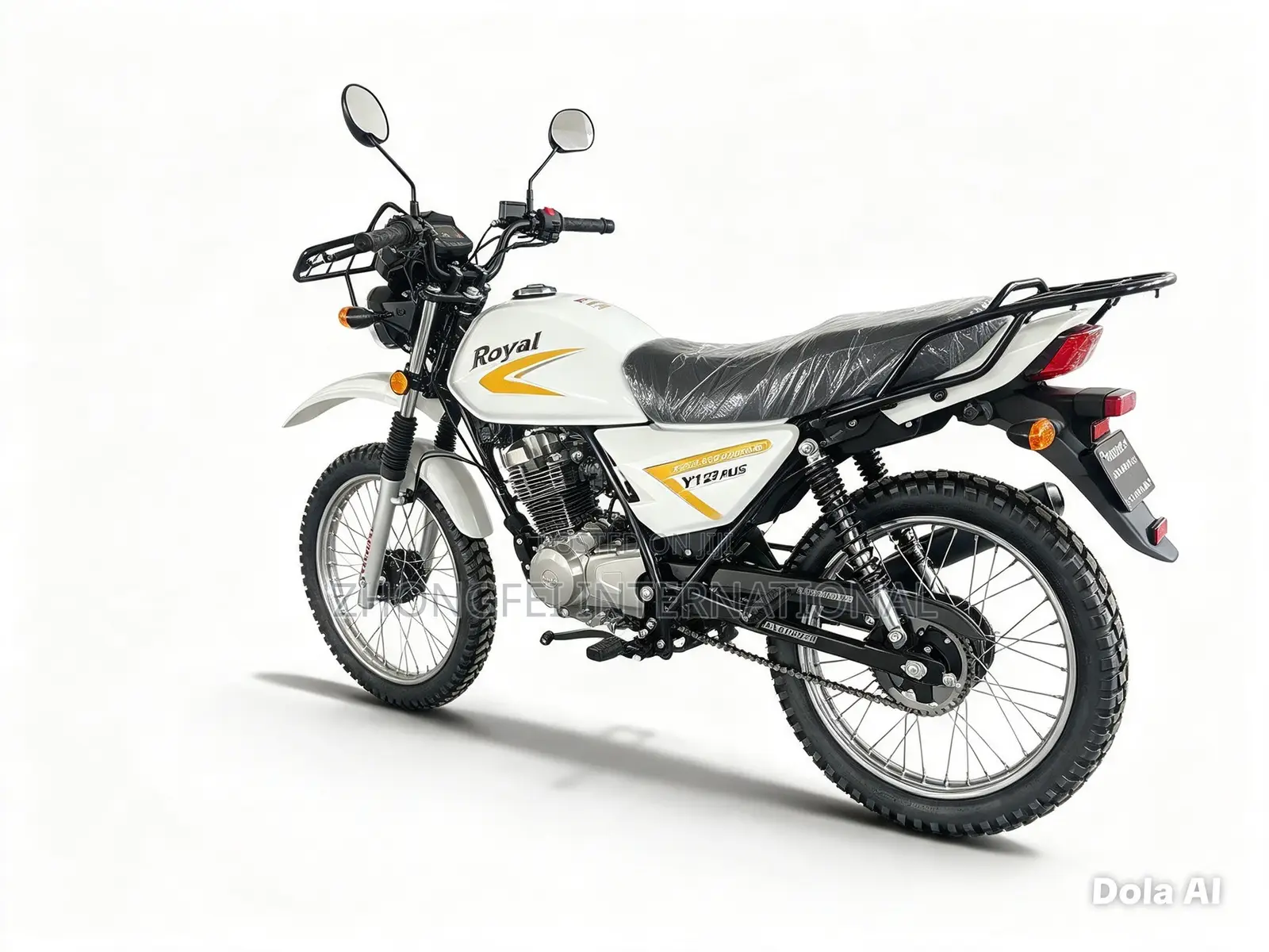 New Royal Motorcycle 2026 White