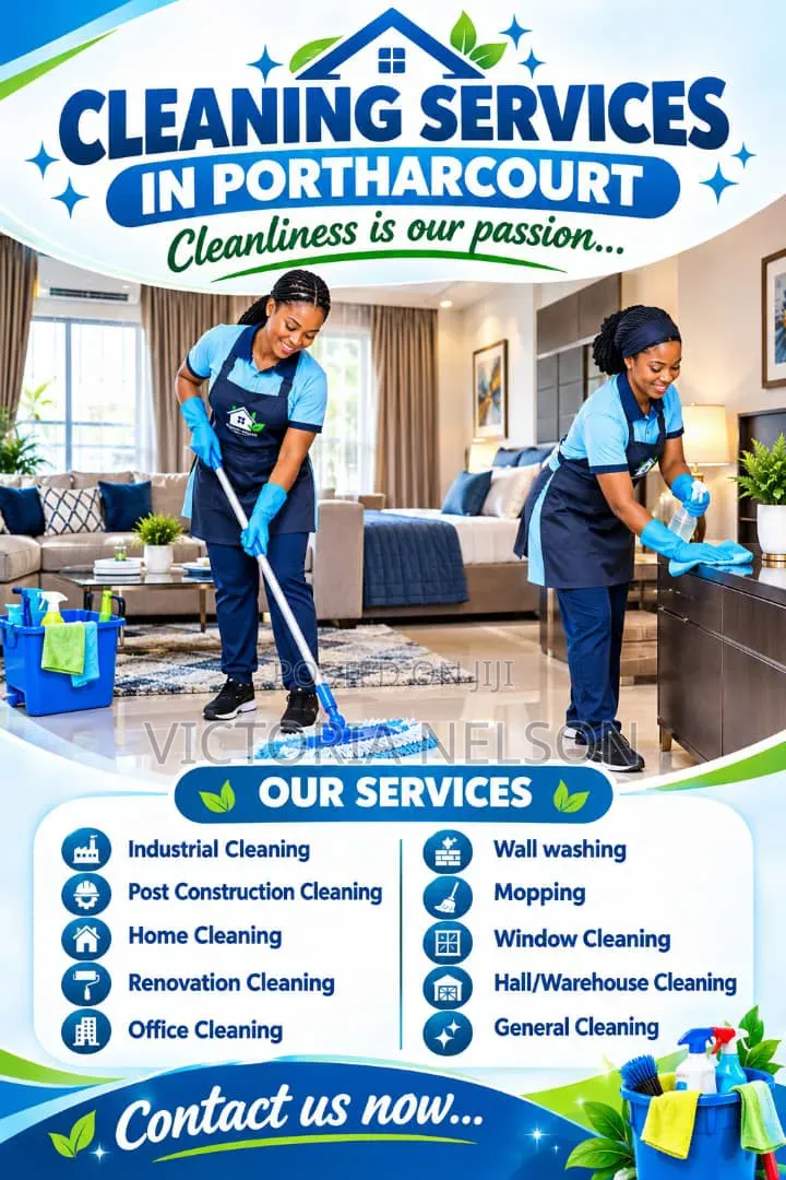 Office & Sitting Room Cleaning Services in Rivers State