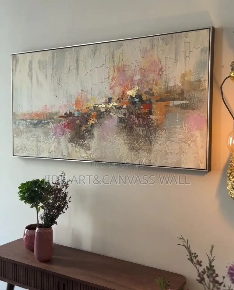 Synthetic Oil Abstract Wall Art Interior Designs and Decors