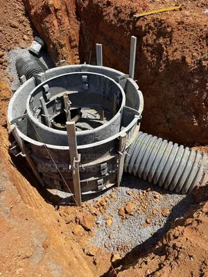 Deep Drainage Manhole Construction
