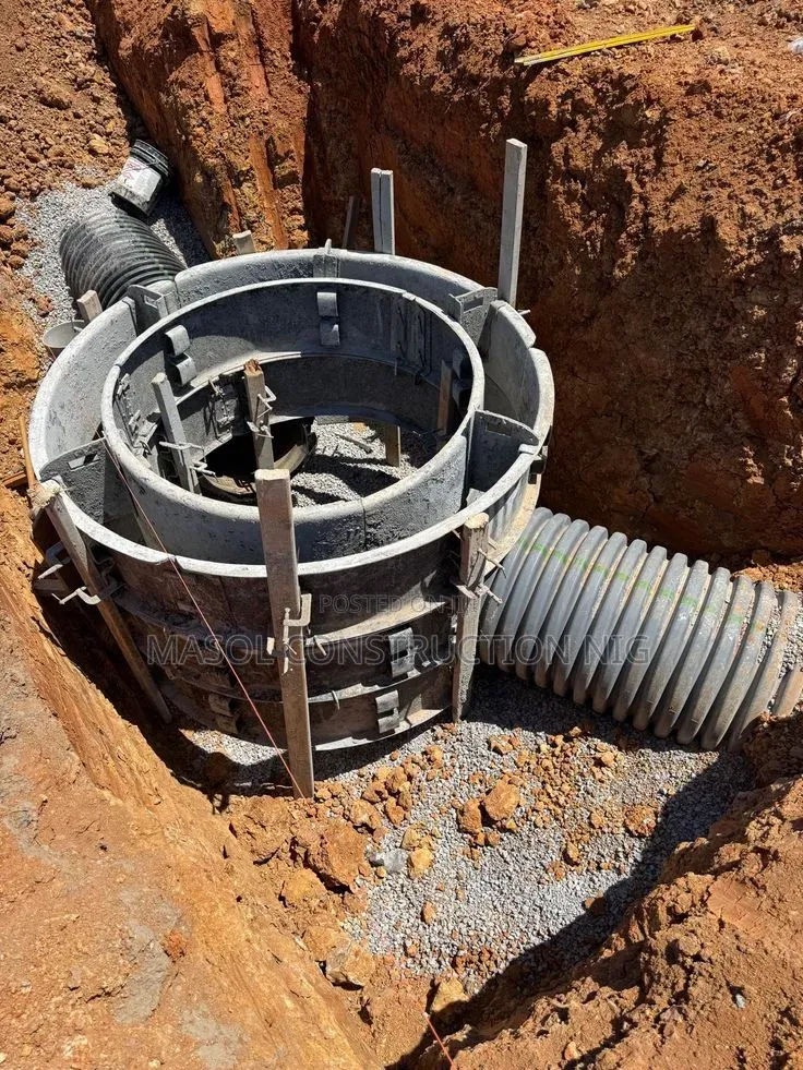 Deep Drainage Manhole Construction