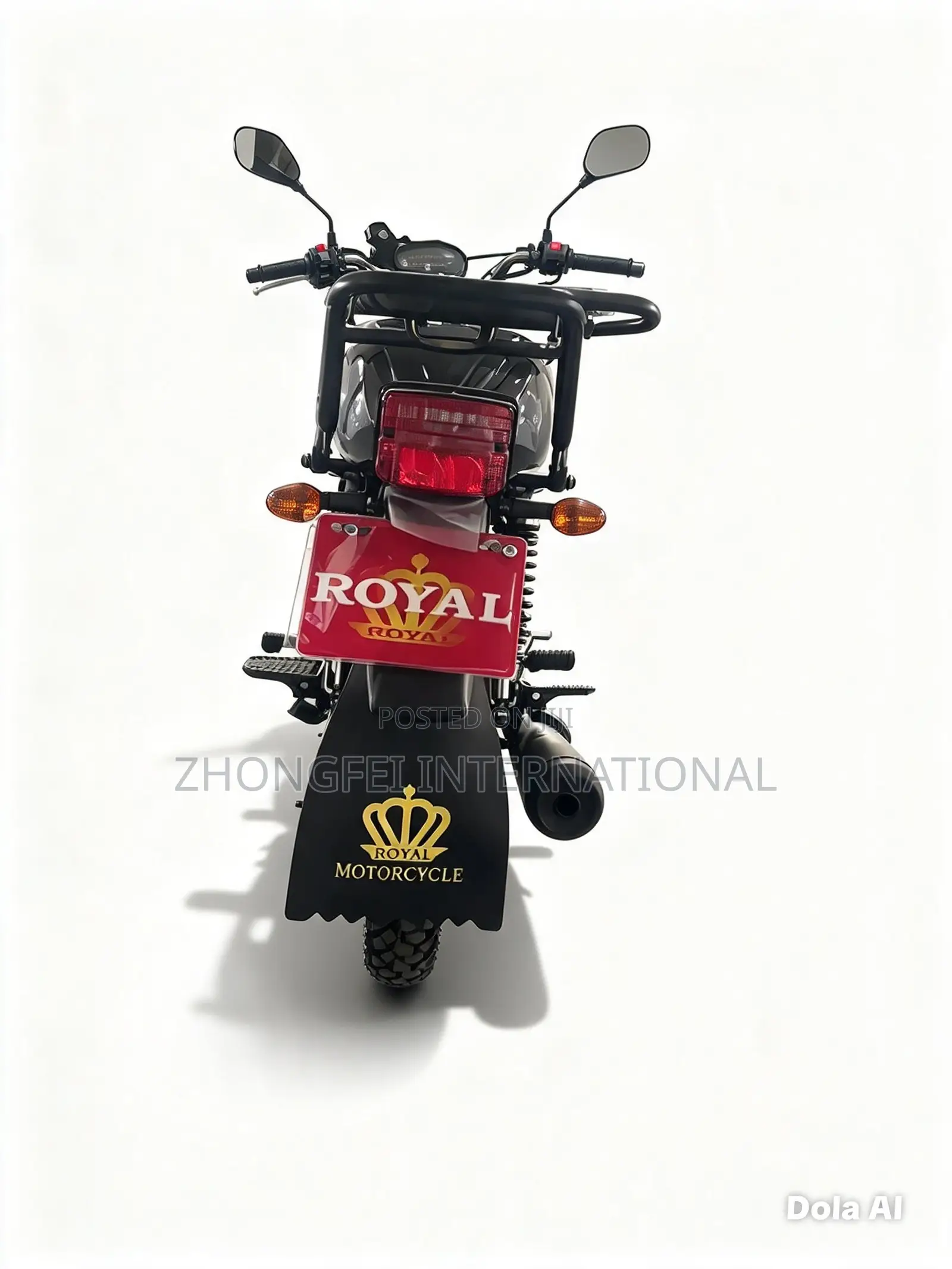 New Royal Motorcycle 2026 Black