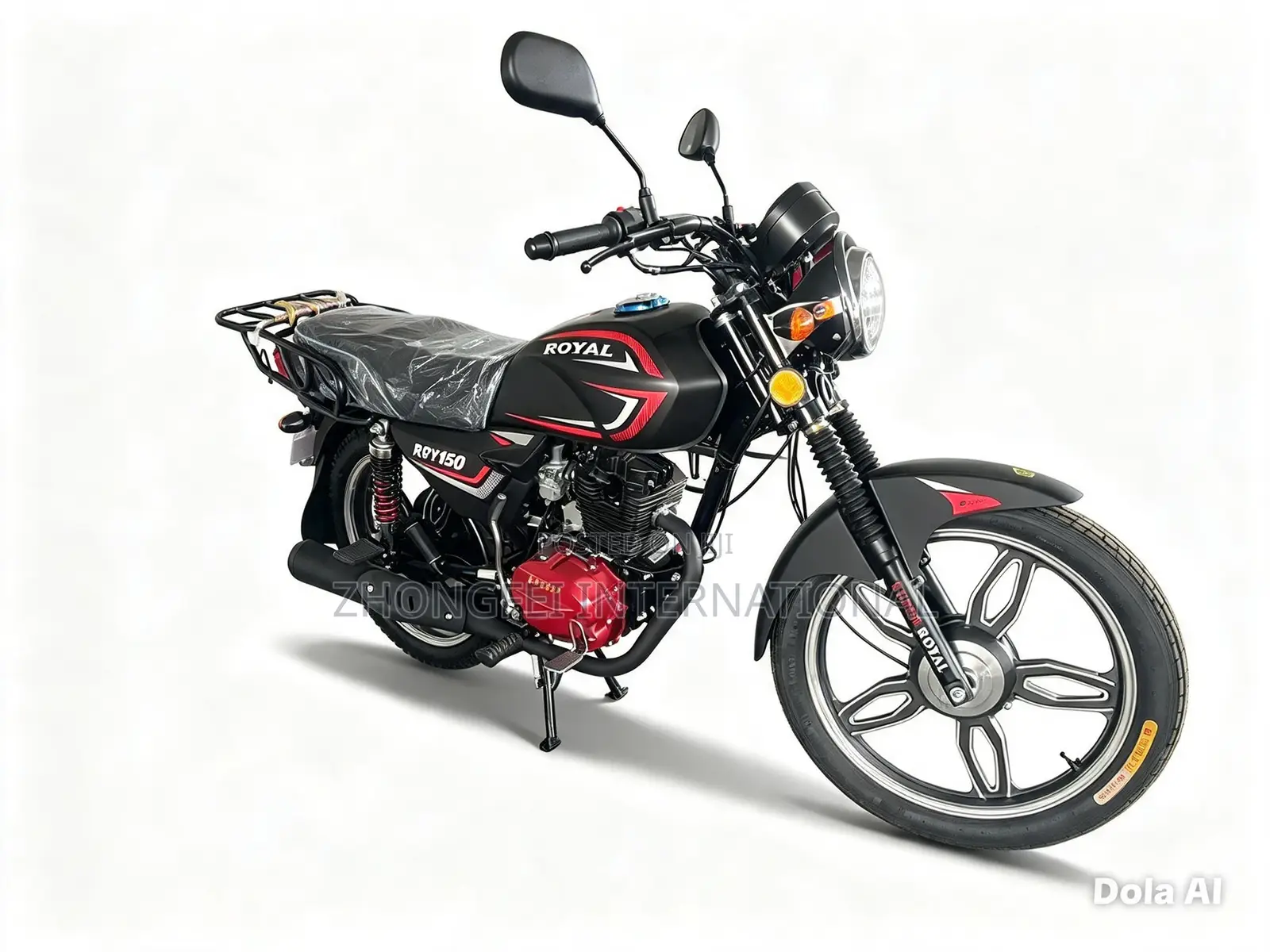 New Royal Motorcycle 2026 Black
