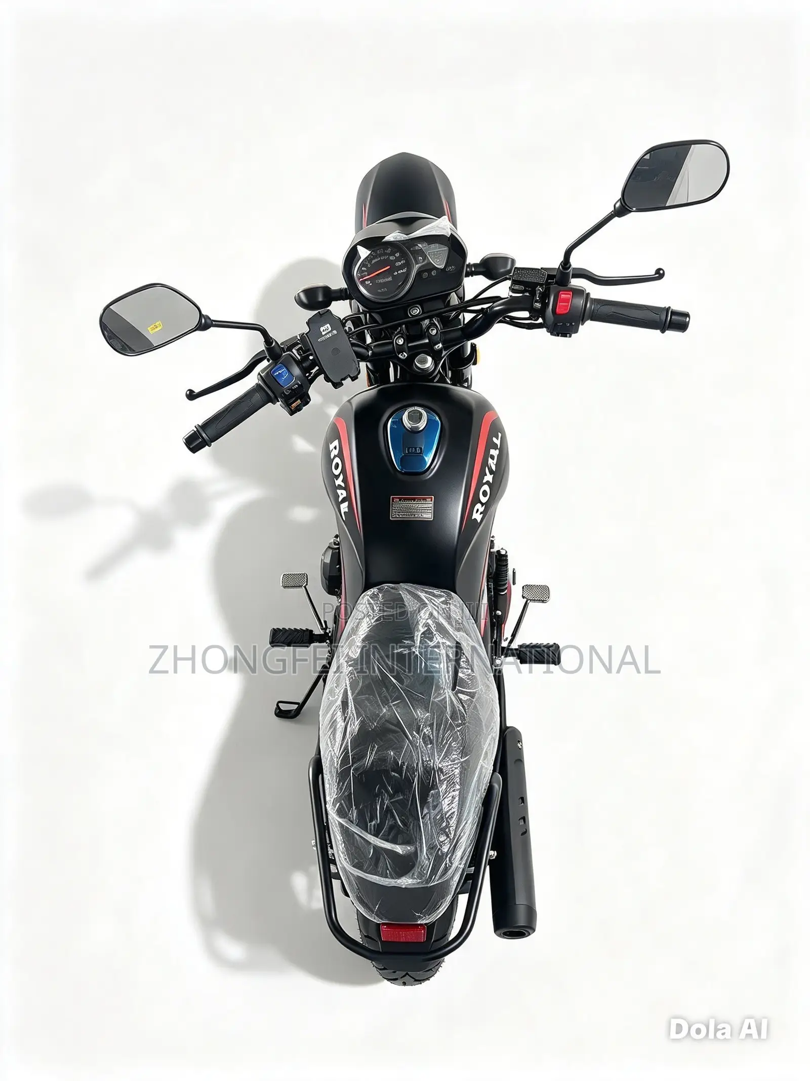 New Royal Motorcycle 2026 Black