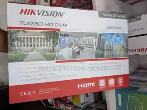 Hikvision Turbo HD DVR 7200 Series Digital Video Recorder.