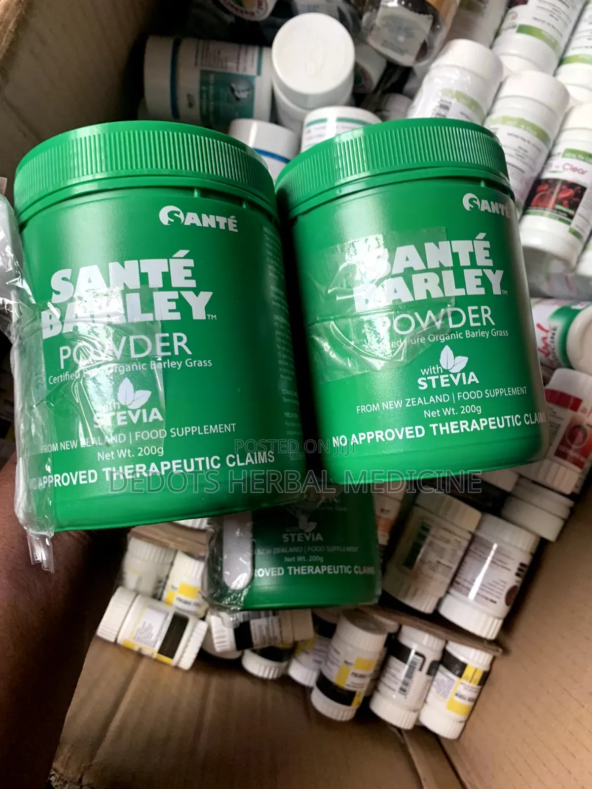 Santa Barley Superfood for High Blood Pressure, Sugar, Cholesterol