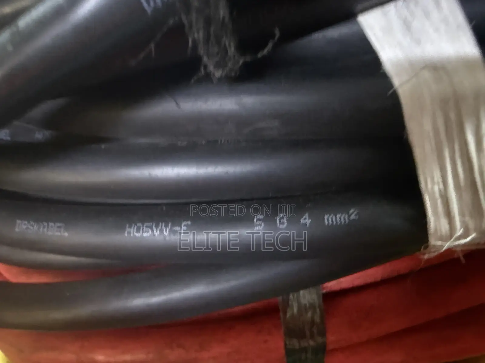 Original 4mm X 5 Core Flexible Copper Cable (Full Gauge / Per Meter)