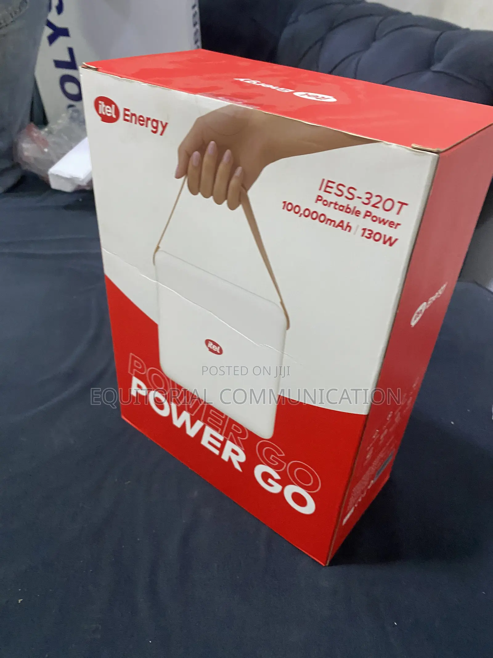 iTel Energy IESS-320T 100,000mAh Portable Power Bank for Trips 130W