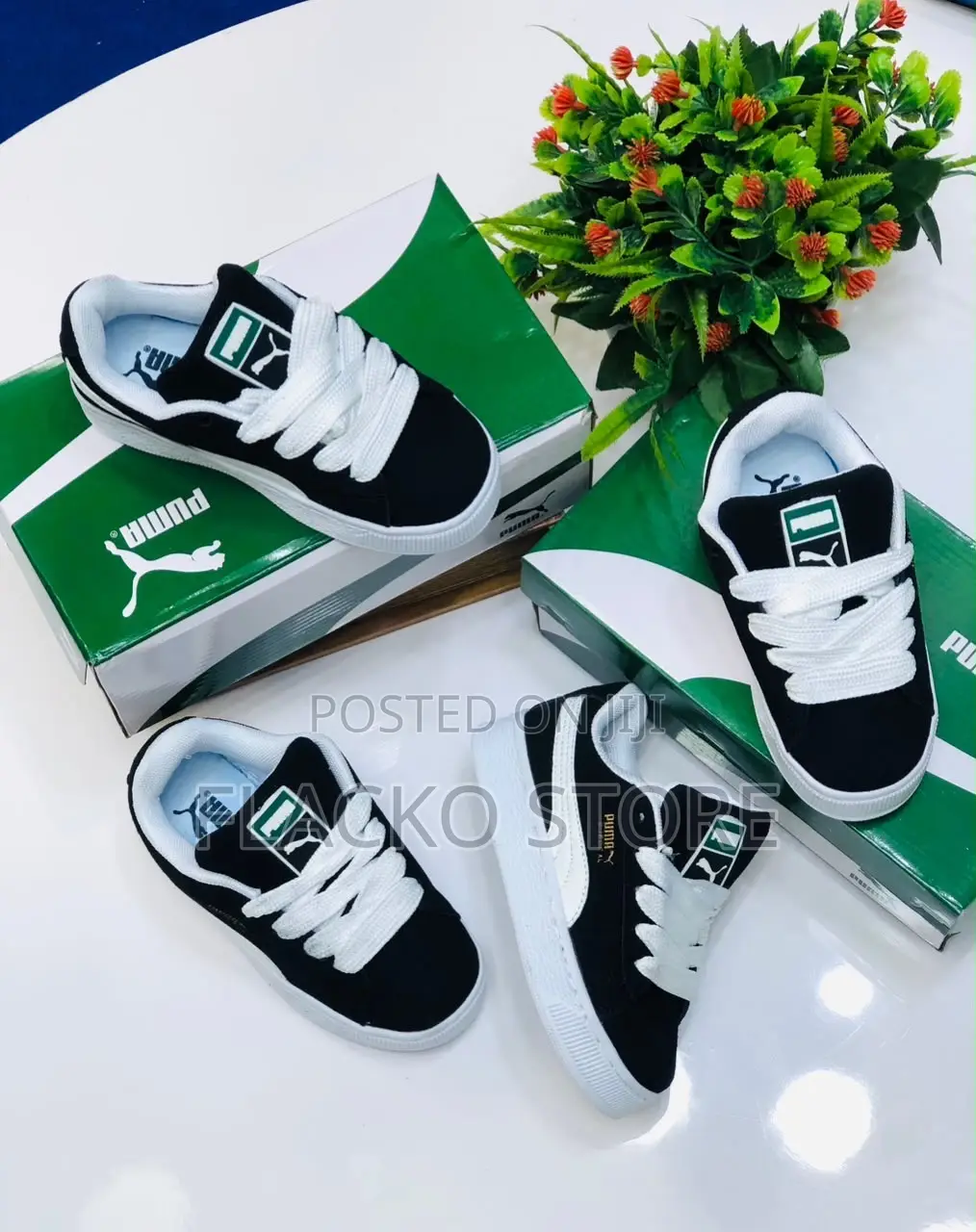 High Quality Puma Suede XL Chunky Kids Sneakers