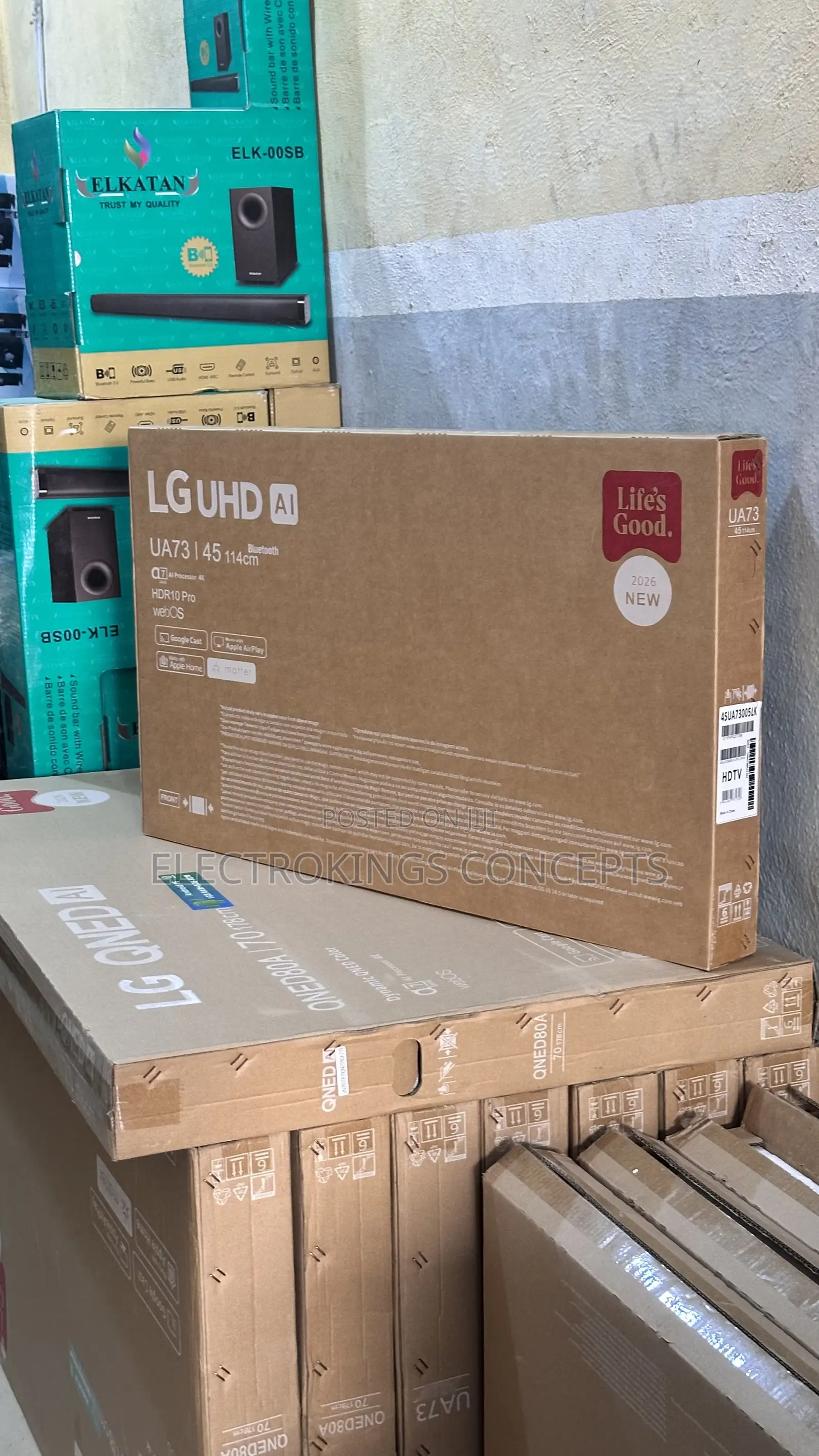 Original LG 45inch Smart TV With YouTube,Netflix, Bluetooth
