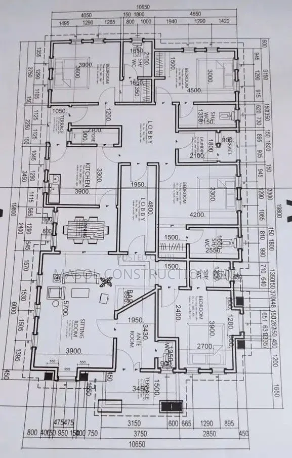 Residential Floor Plan and Elevation Design