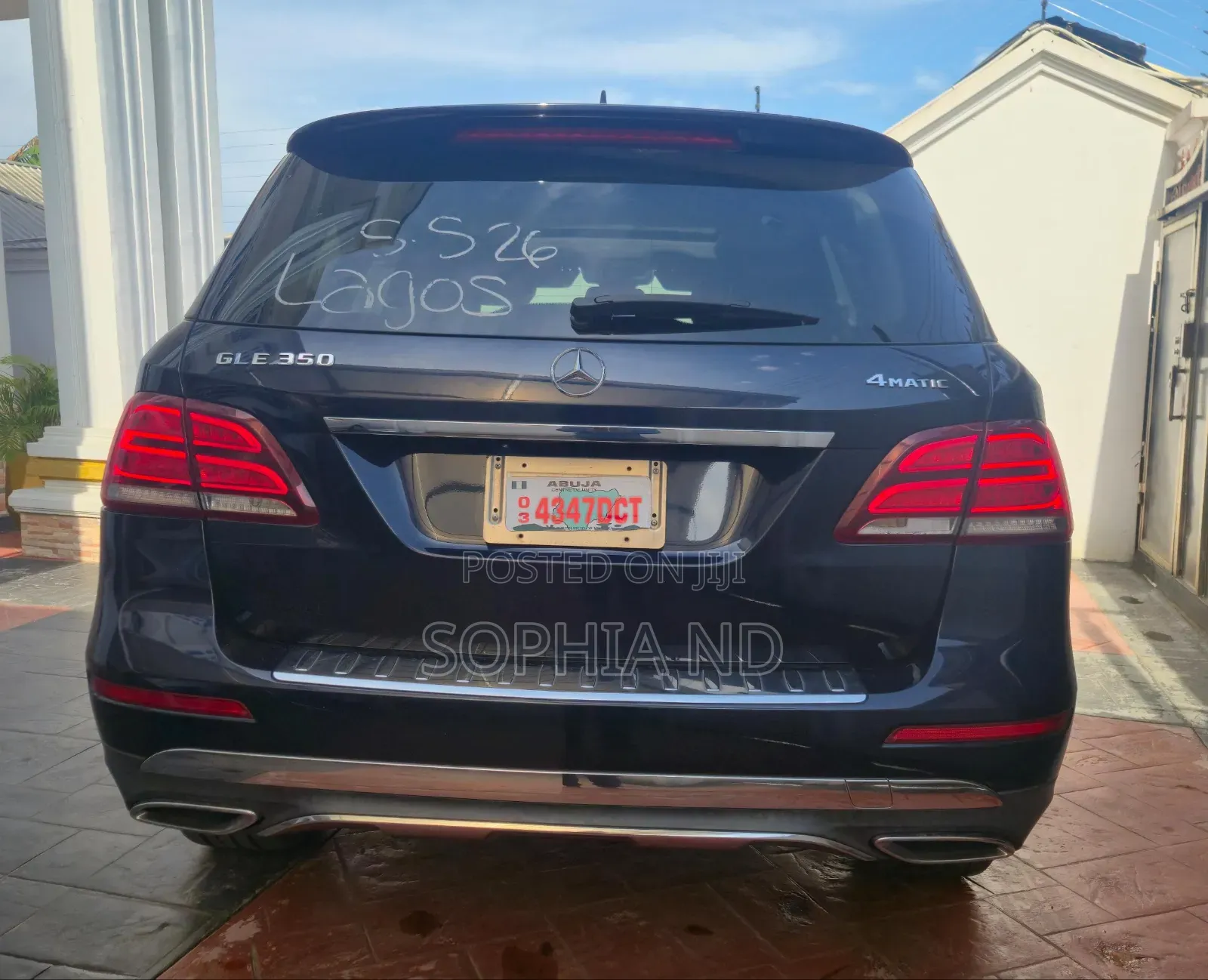 Mercedes-Benz GLE-Class 2017 Blue