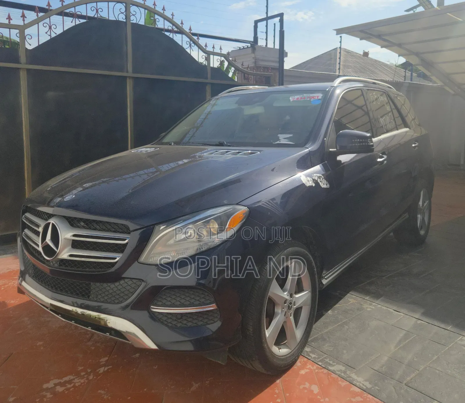 Mercedes-Benz GLE-Class 2017 Blue