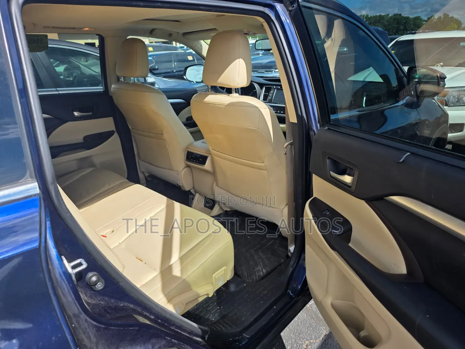 Toyota Highlander Limited 4dr SUV (3.5L 6cyl 6A) 2015 Blue