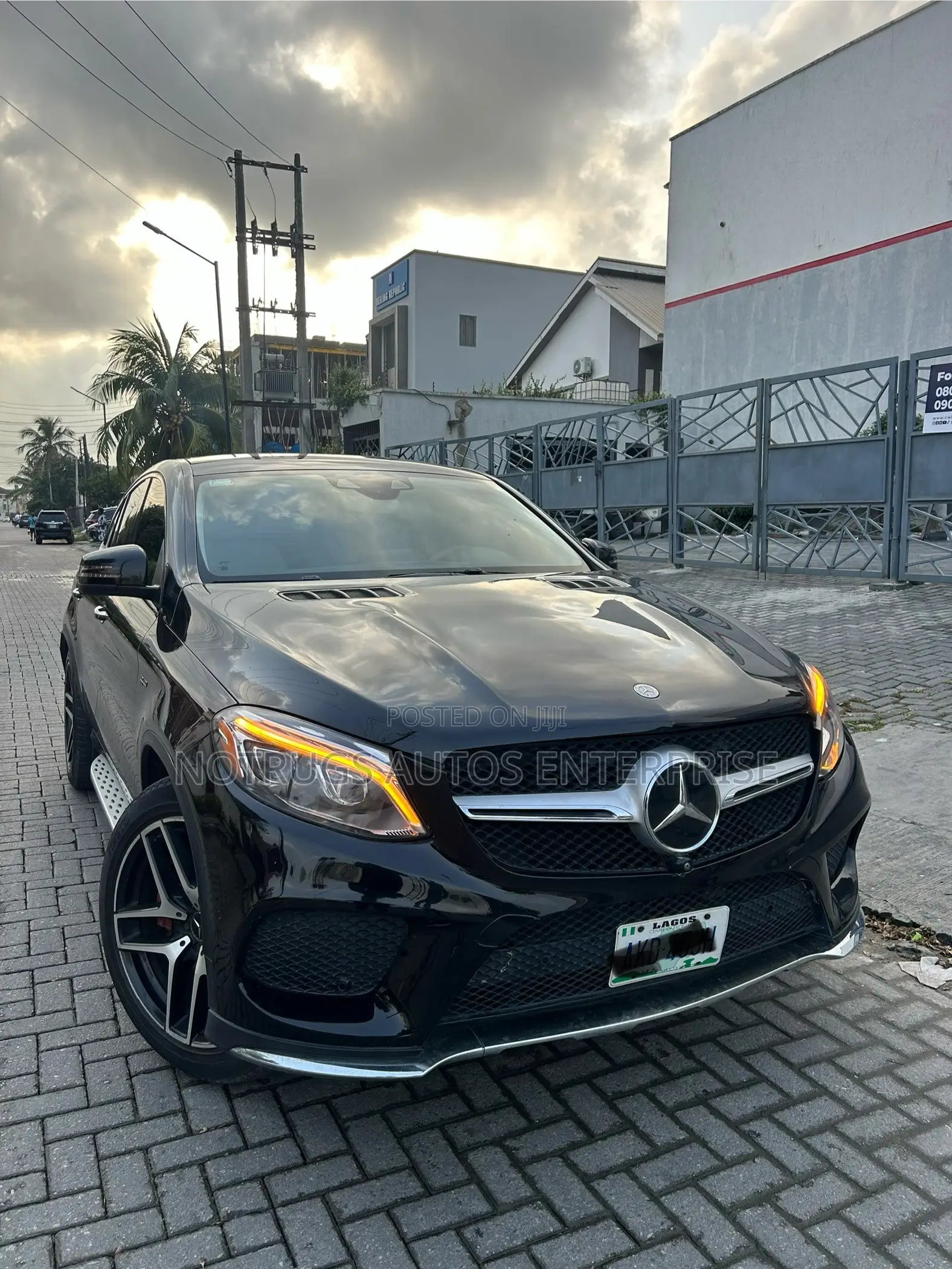 Mercedes-Benz GLE-Class AMG GLE 43 4MATIC 2017 Black