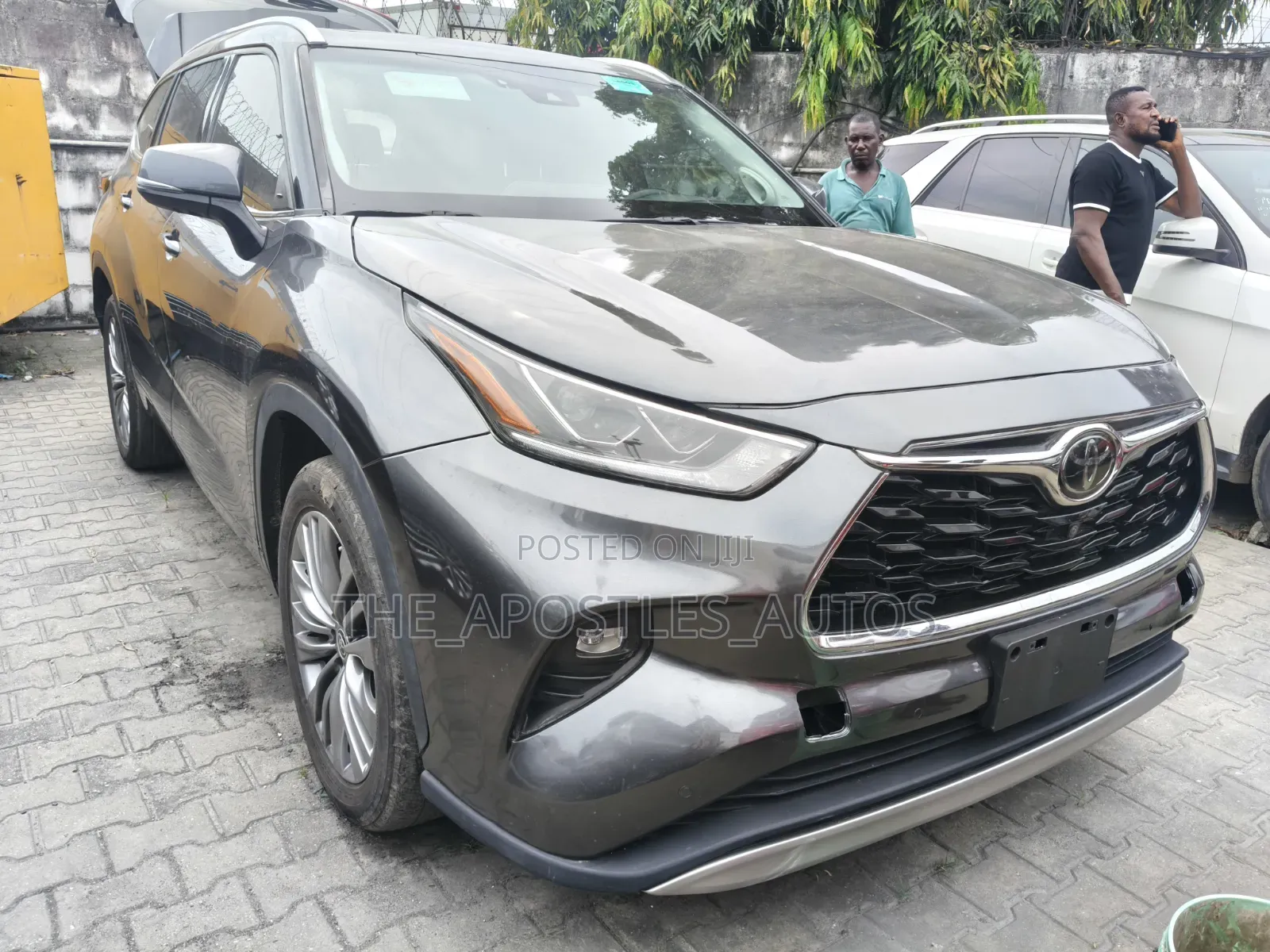 Toyota Highlander Platinum FWD 2020 Gray
