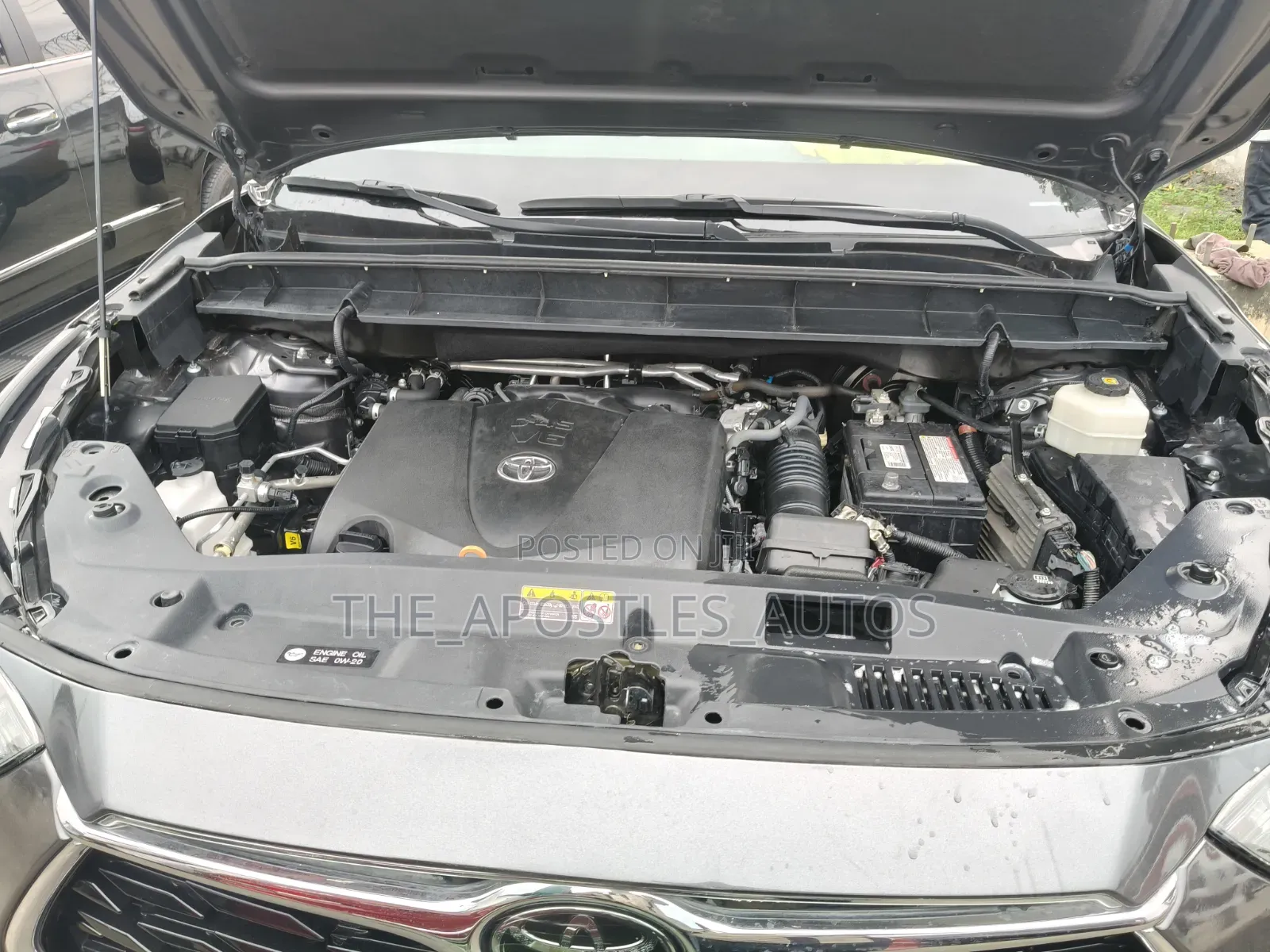 Toyota Highlander Platinum FWD 2020 Gray