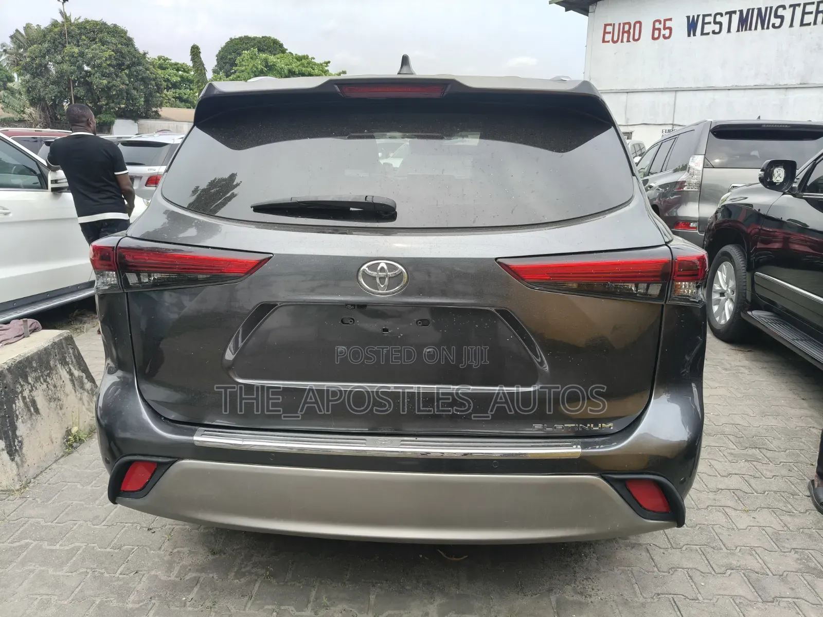 Toyota Highlander Platinum FWD 2020 Gray