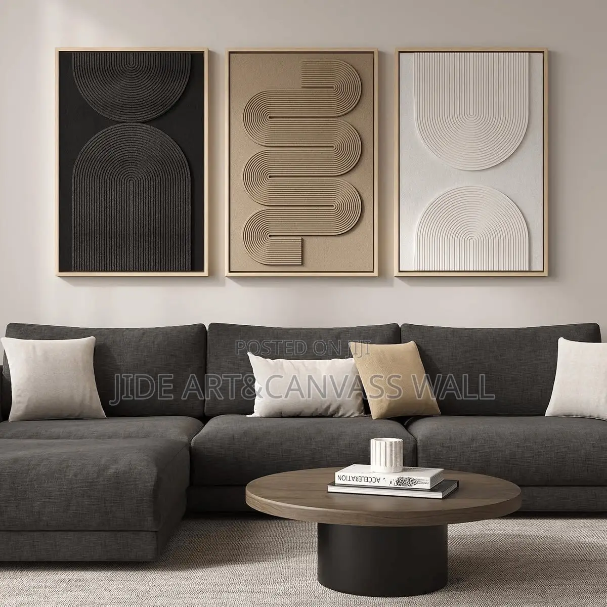 Modern Abstract Wall Oil Colorful Art Designs and Decors