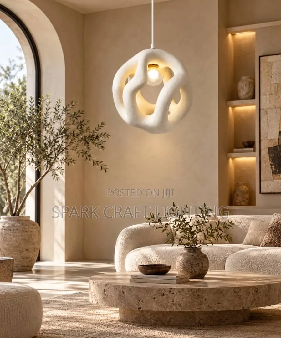 Luxury Sculptural Pendant Light – Modern Nordic Design