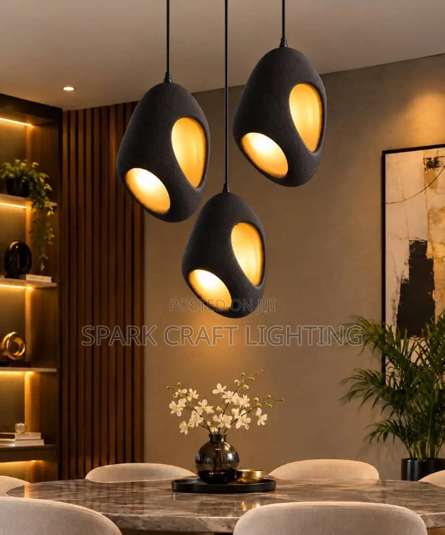 Luxury Sculptural Pendant Light – Modern Nordic Design
