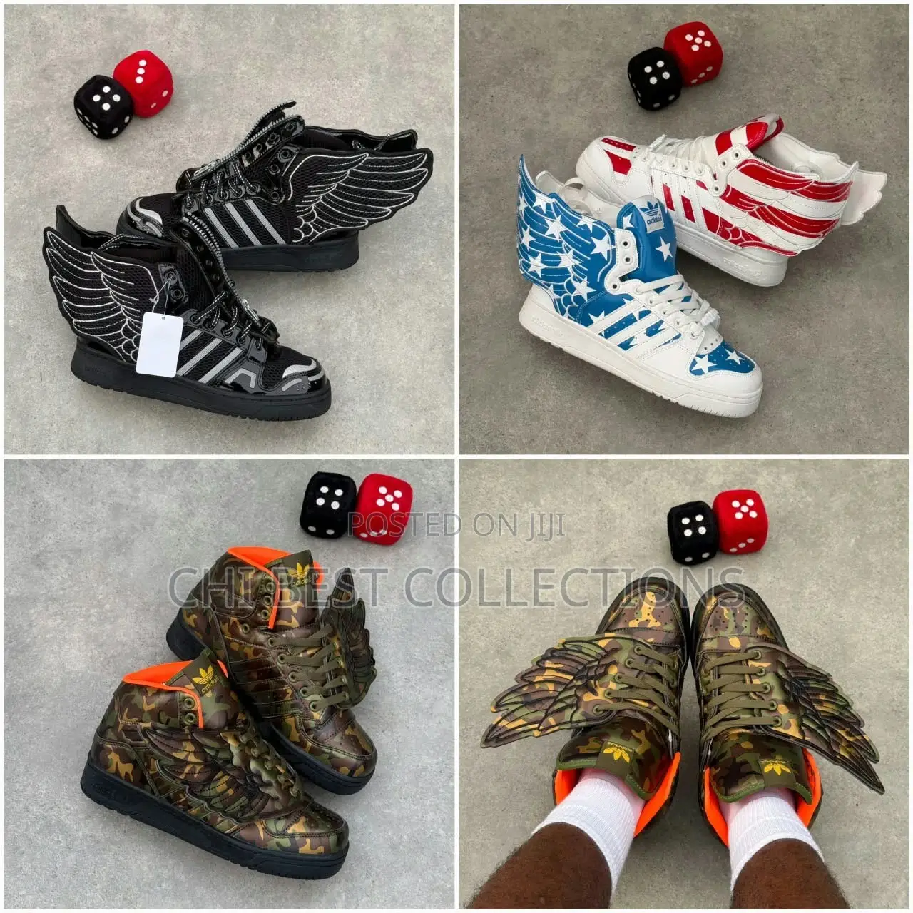 *Adidas Jeremy Scott Wings 2.0 Snks* ` /Id/ - (Luxury )