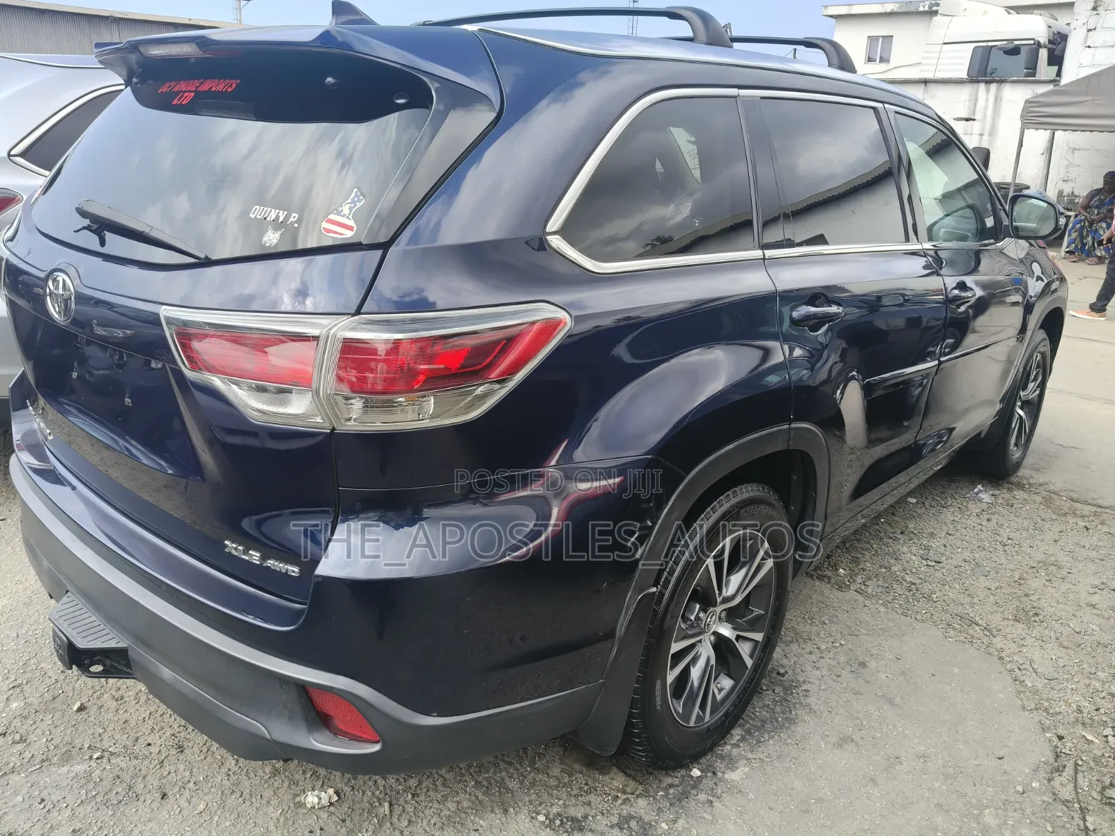 Toyota Highlander Limited V6 4x4 (3.5L 6cyl 6A) 2016 Blue