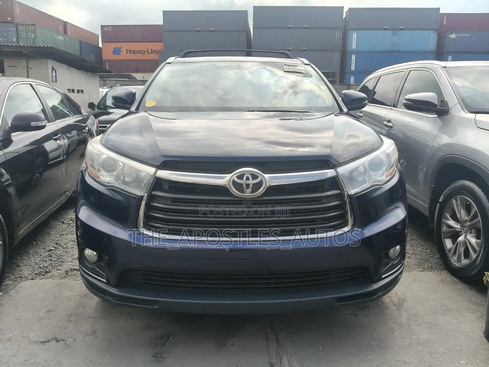 Toyota Highlander Limited V6 4x4 (3.5L 6cyl 6A) 2016 Blue