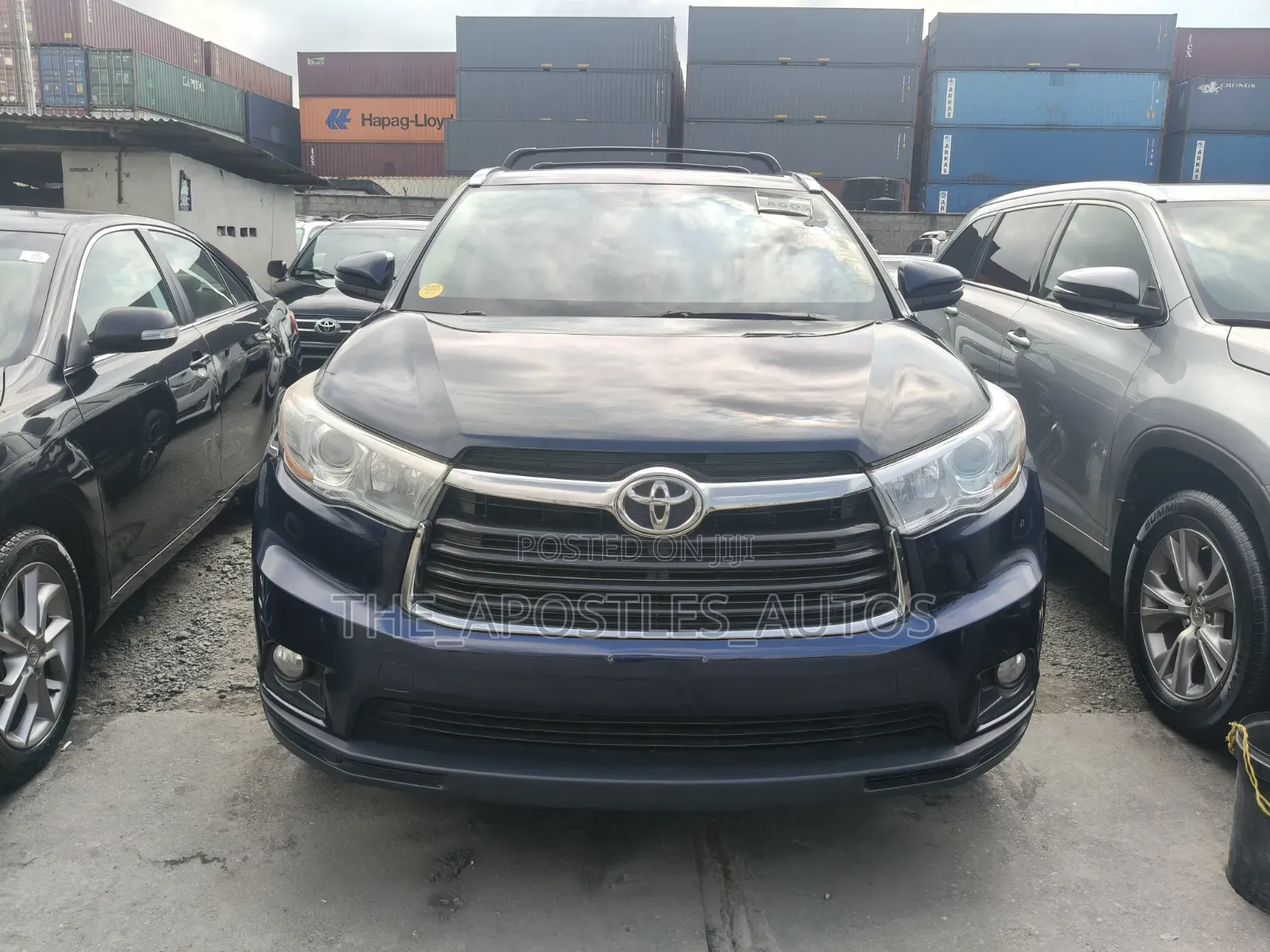 Toyota Highlander Limited Platinum V6 4x2 (3.5L 6cyl 6A) 2016 Blue
