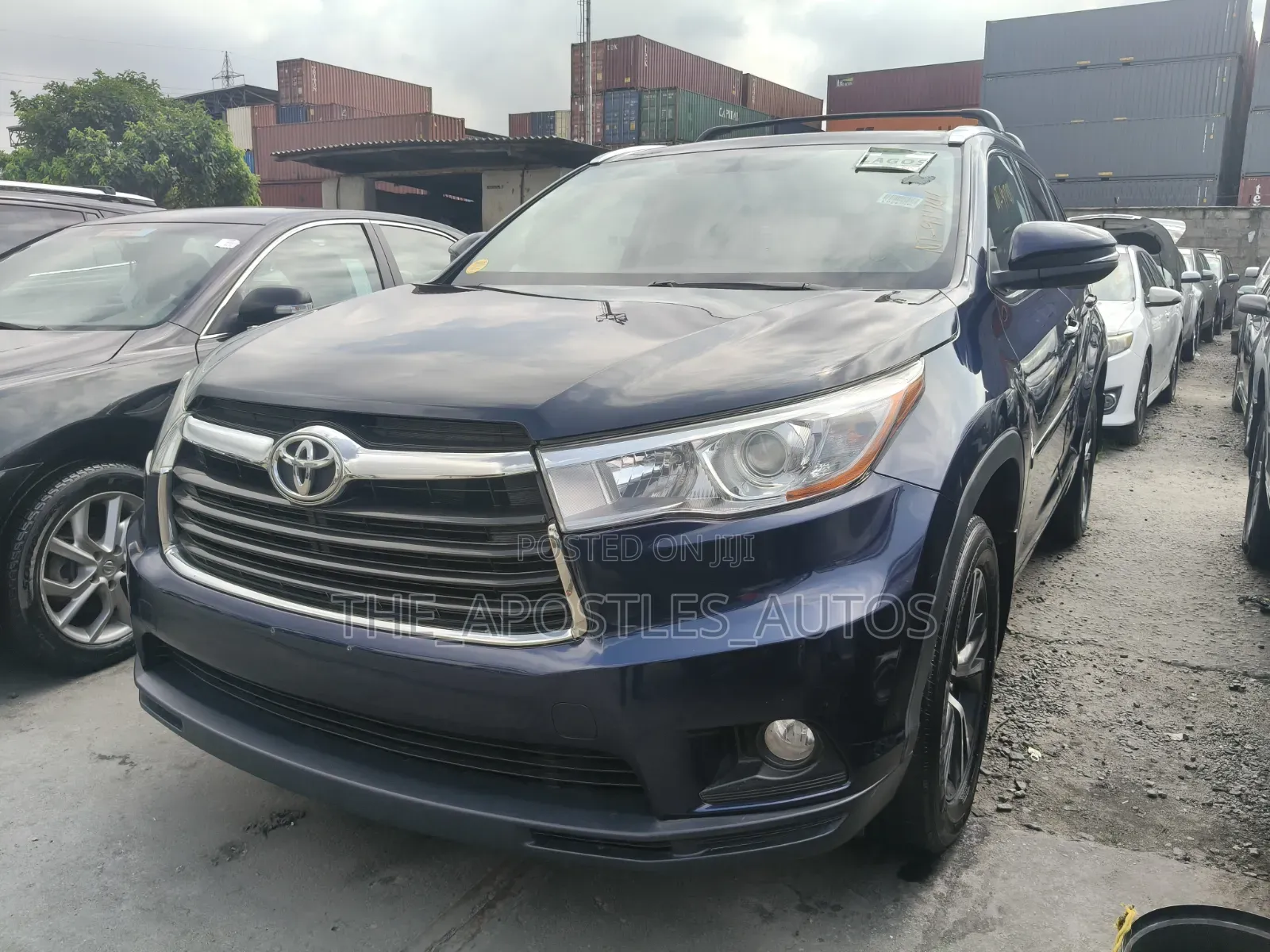 Toyota Highlander Limited Platinum V6 4x2 (3.5L 6cyl 6A) 2016 Blue