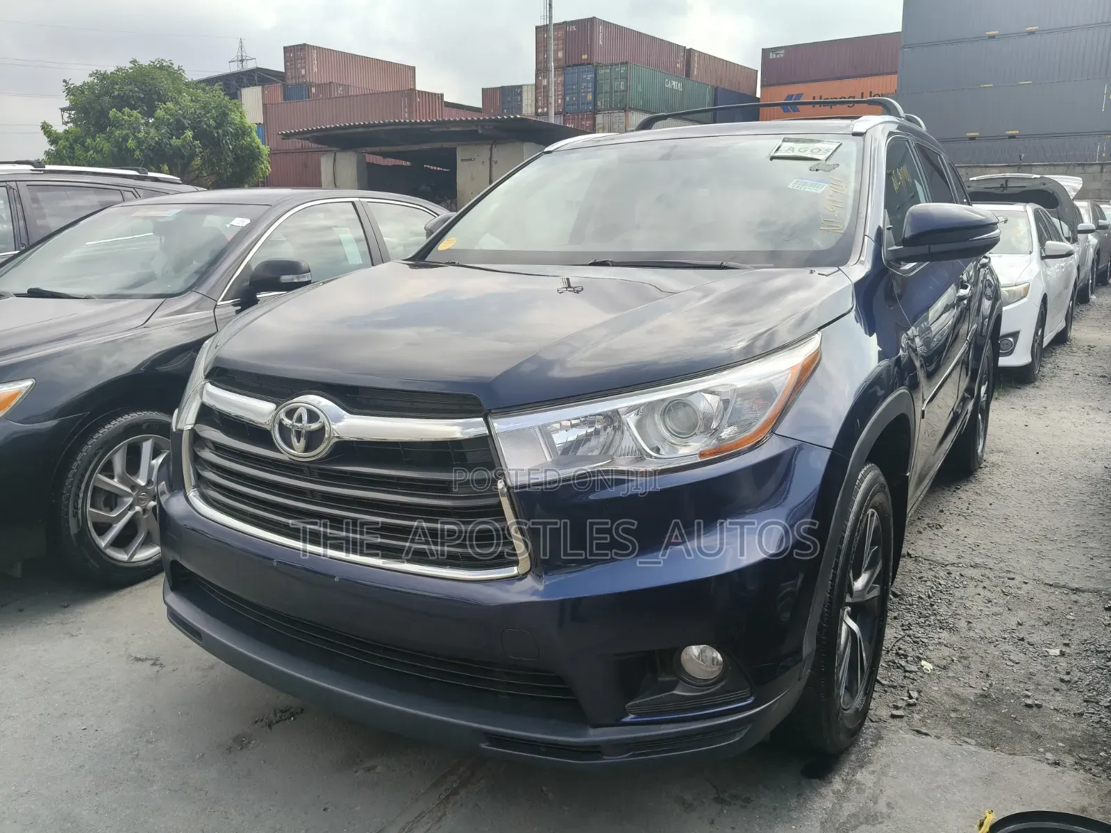 Toyota Highlander Limited Platinum V6 4x2 (3.5L 6cyl 6A) 2016 Blue
