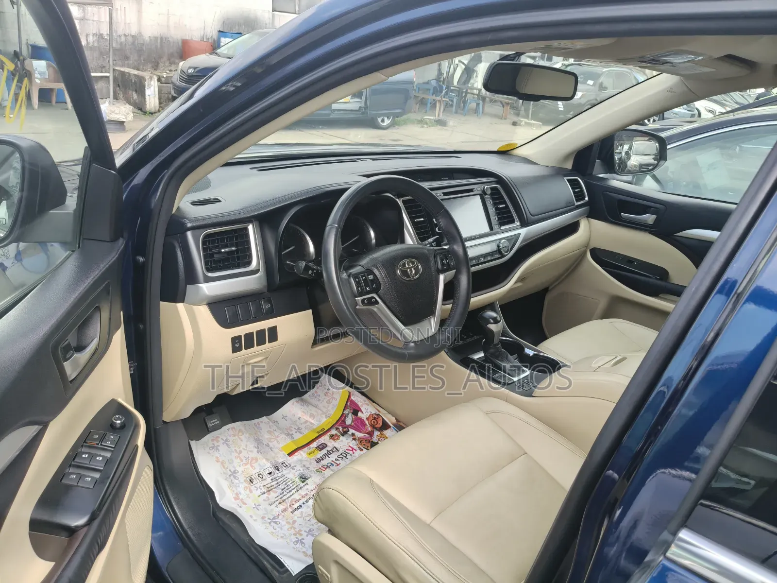 Toyota Highlander Limited Platinum V6 4x2 (3.5L 6cyl 6A) 2016 Blue