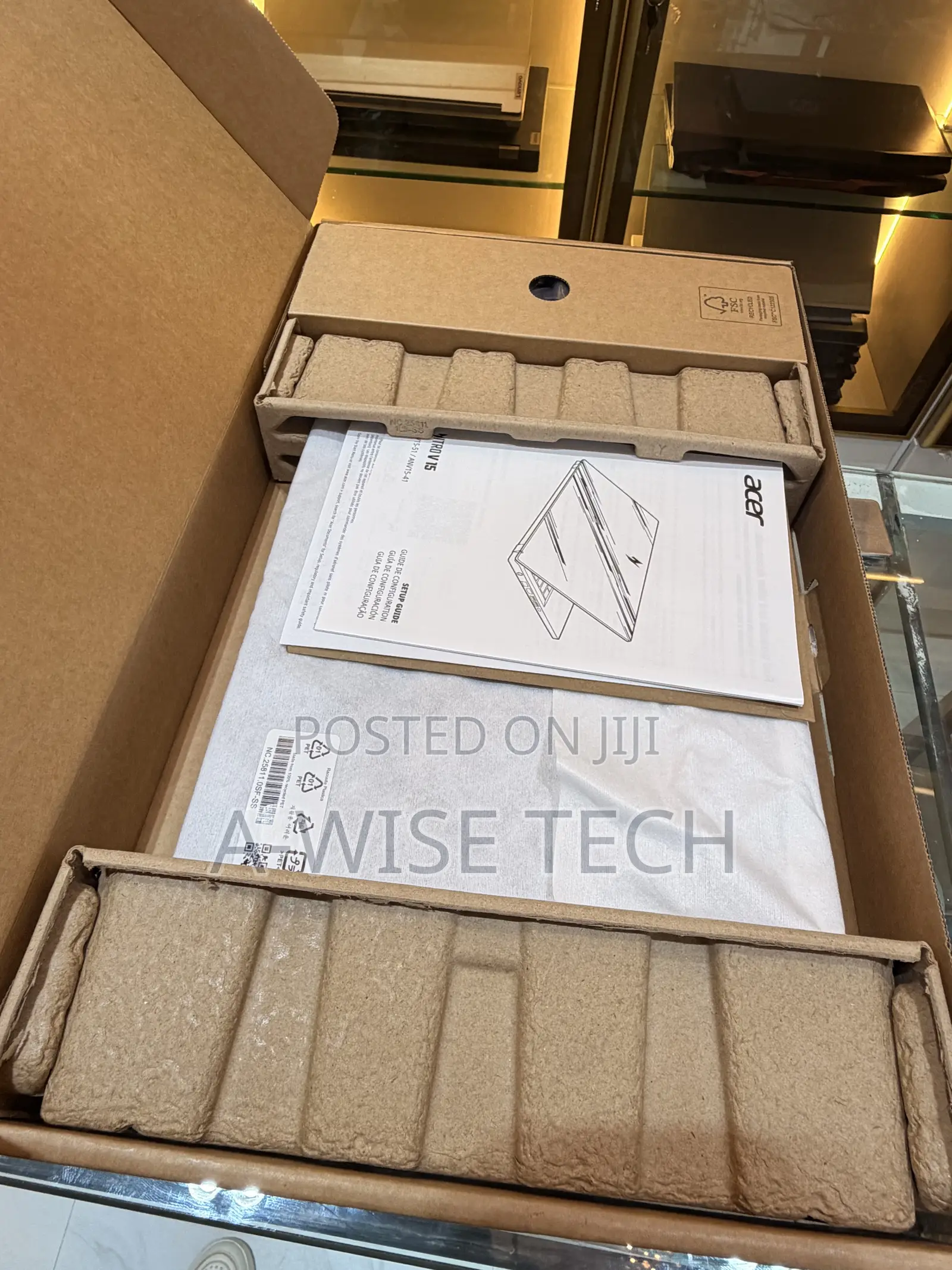 New Laptop Acer Nitro V 15 8GB AMD Ryzen 5 SSD 512GB