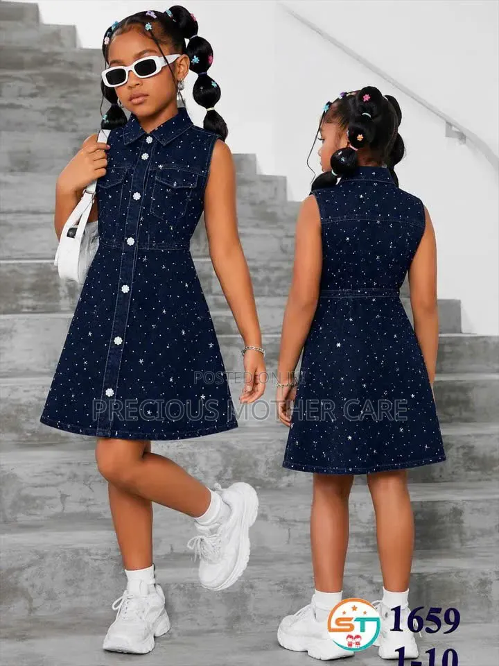 Children Jean Gown