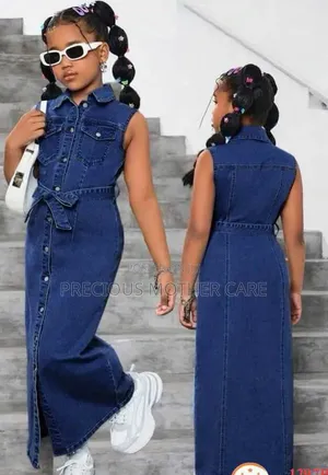 Children Jean Gown