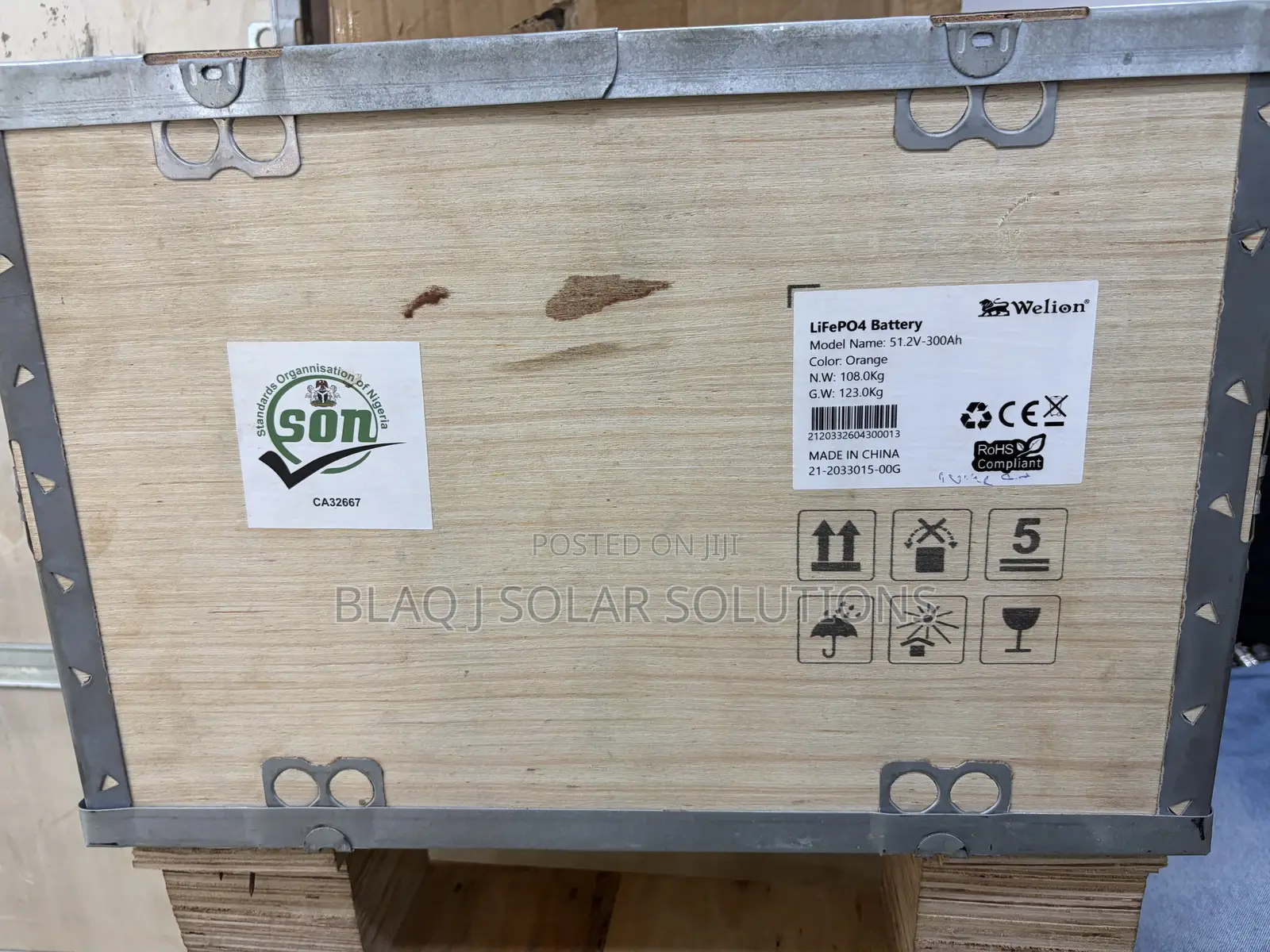 Welion 15KWh Lithium Battery 48V