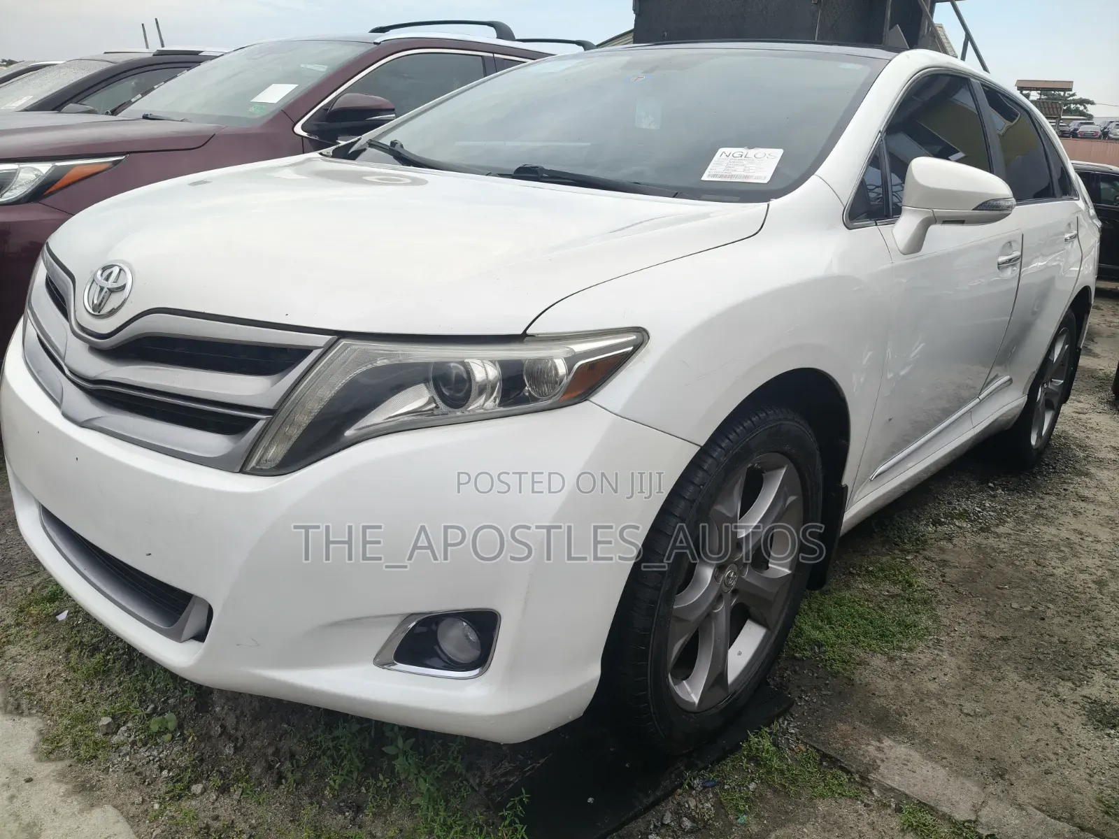 Toyota Venza Limited 2014 White