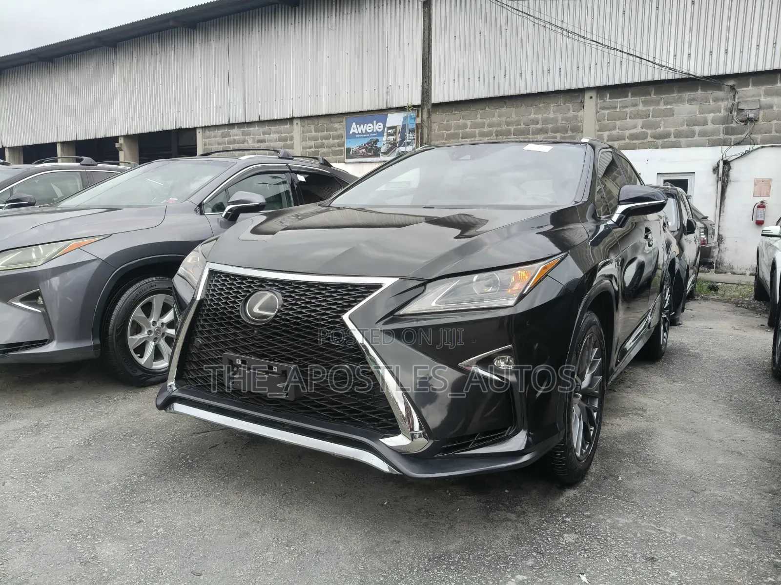 Lexus RX 350 F Sport AWD 2017 Black