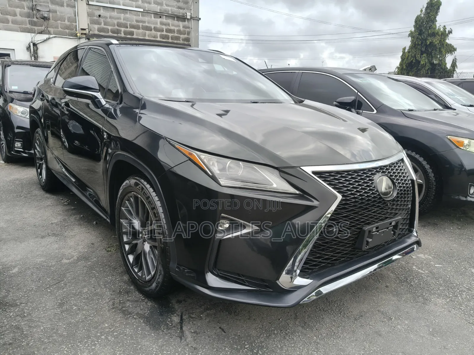 Lexus RX 350 F Sport AWD 2017 Black