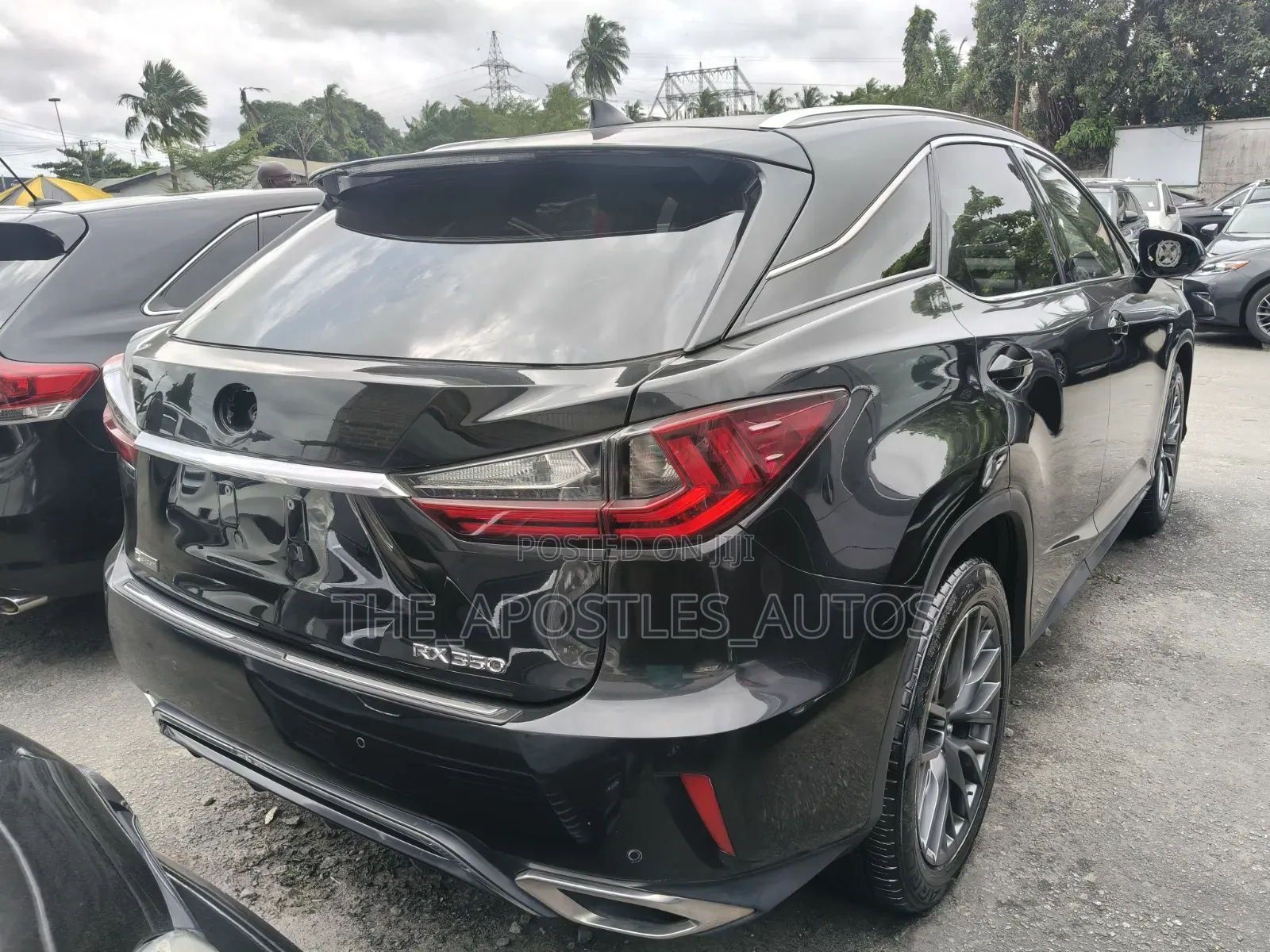 Lexus RX 350 F Sport AWD 2017 Black