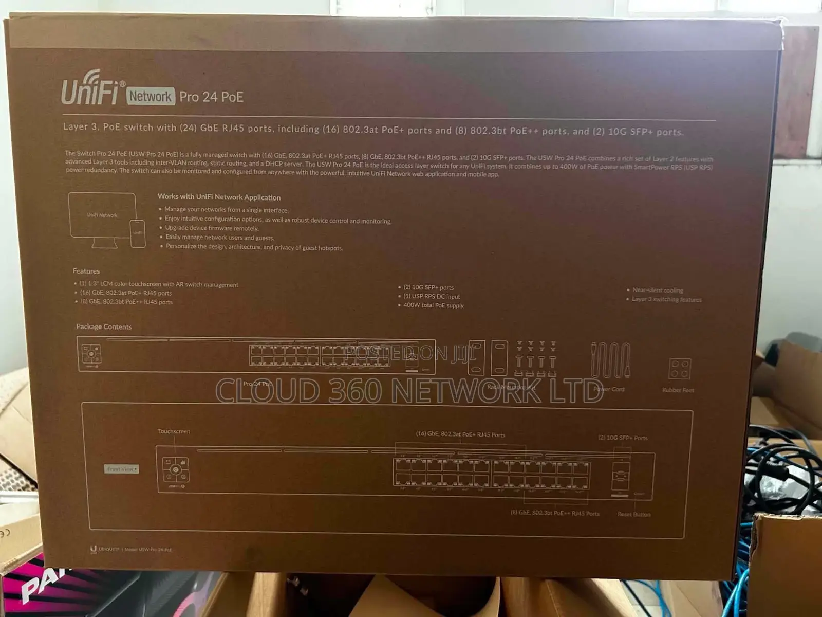Ubiquiti UniFi Switch Pro 24 PoE (USW-Pro-24-PoE)