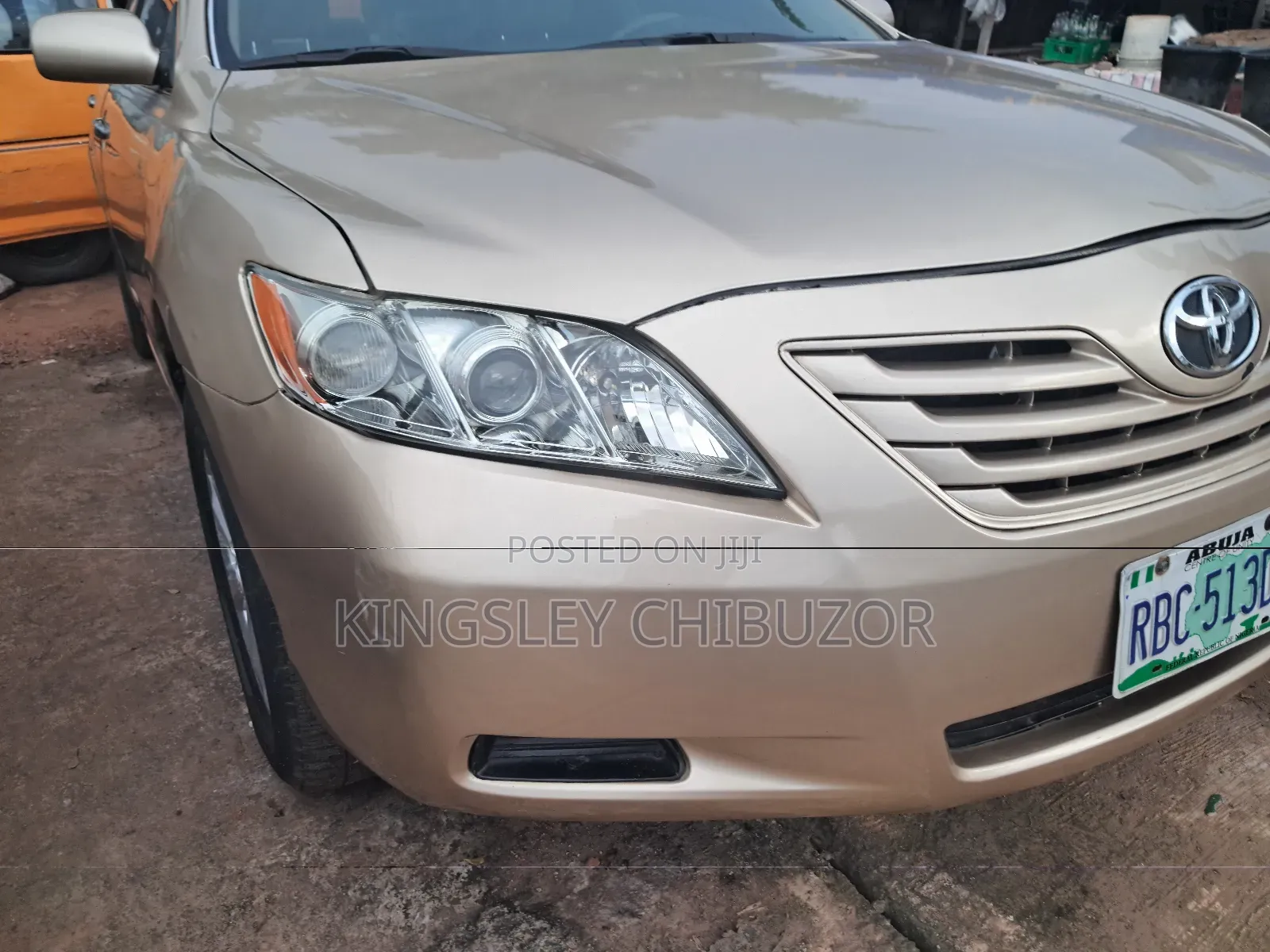Toyota Camry 2008 Gold