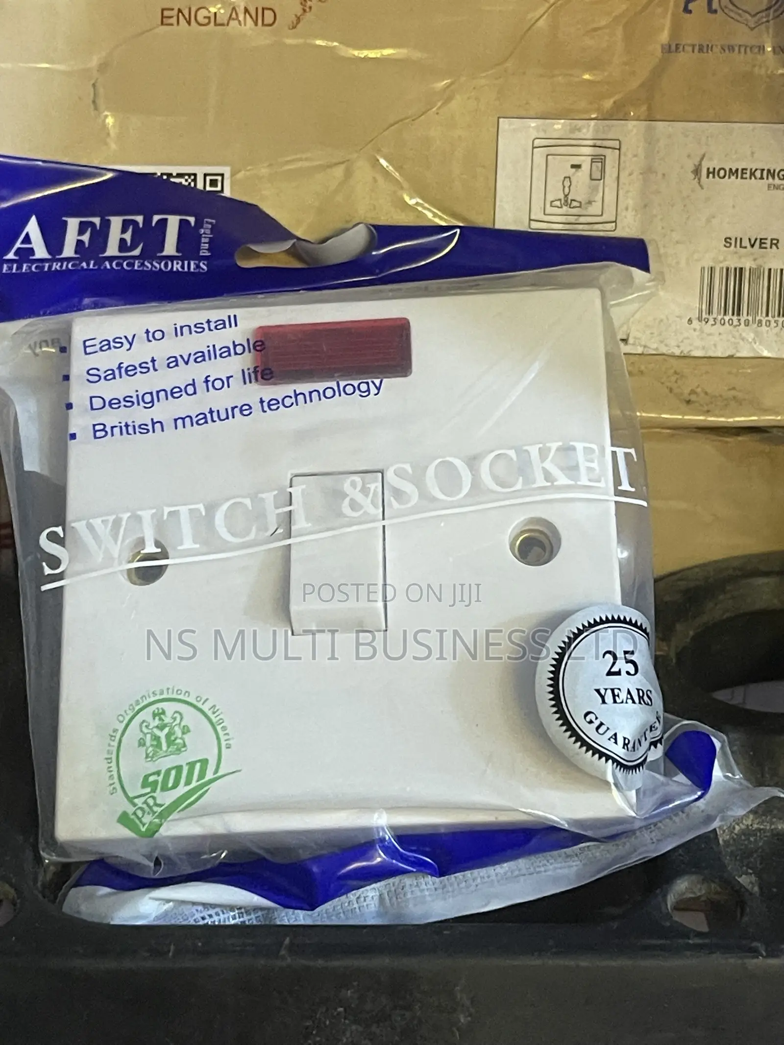 Socket and Switch a and I