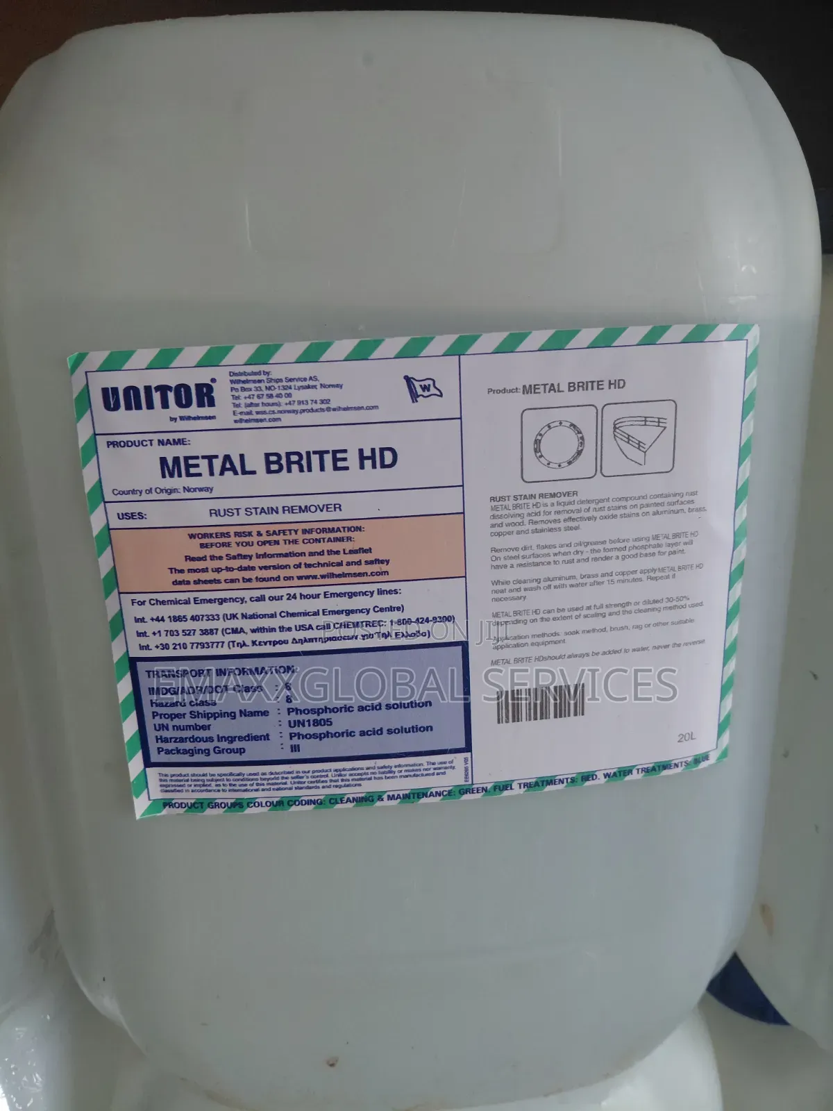 Metal Brite HD Unitor Rust Power Remover