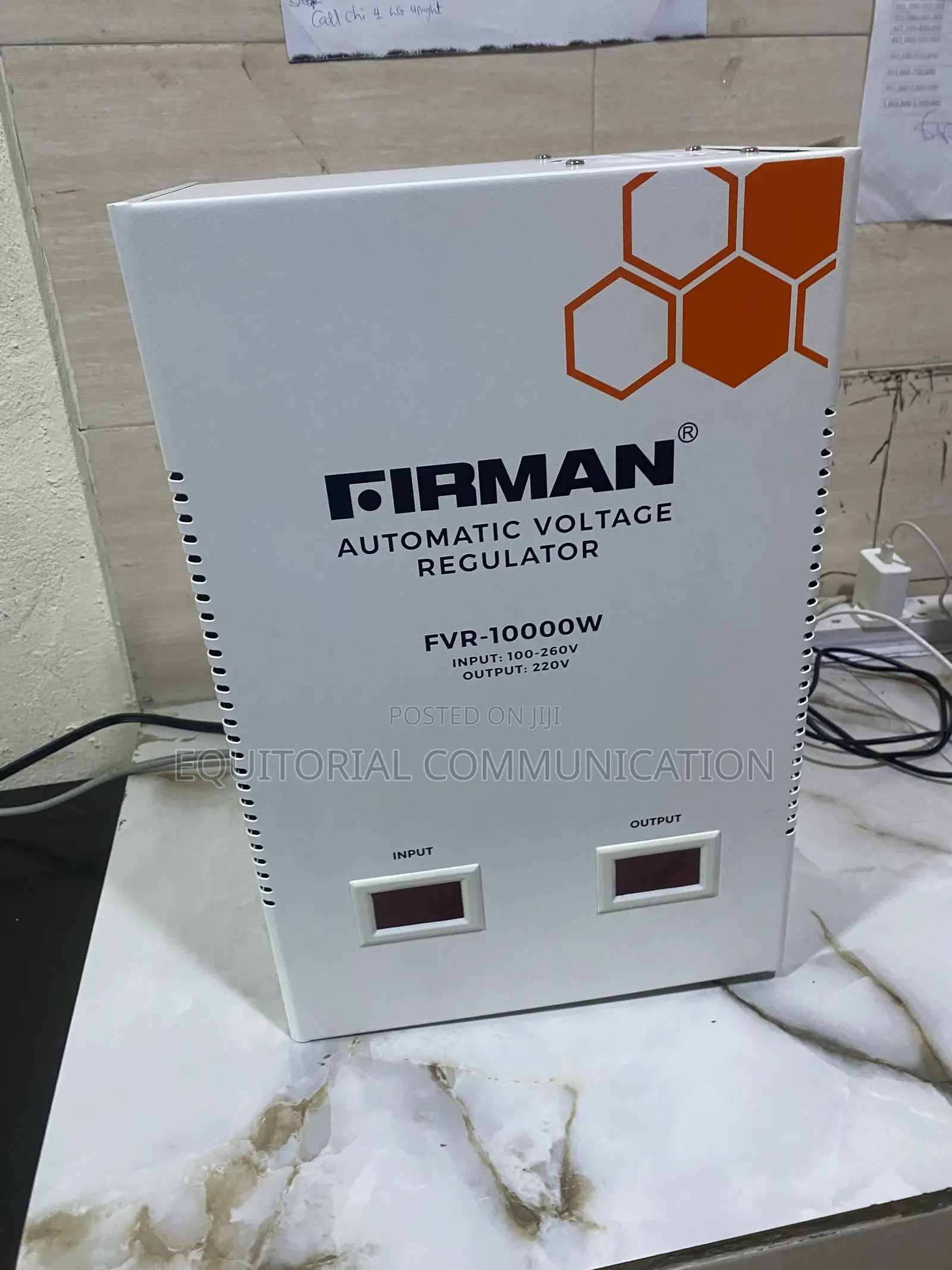 FIRMAN FVR-10000W Automatic Voltage Control Unit