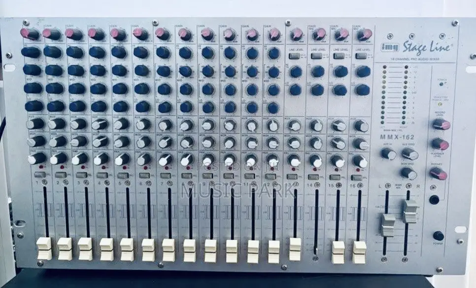  Clean 16-Channel Audio Mixing Console for Sale! 