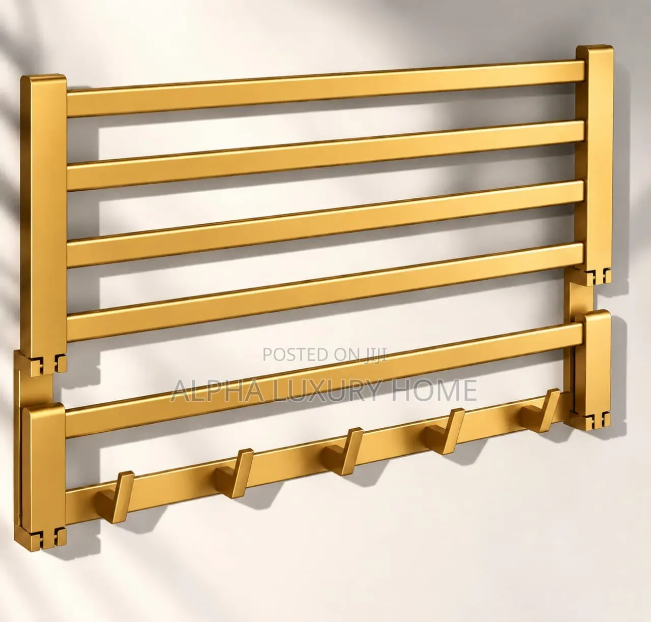 Foldable Multiple Towel Rack