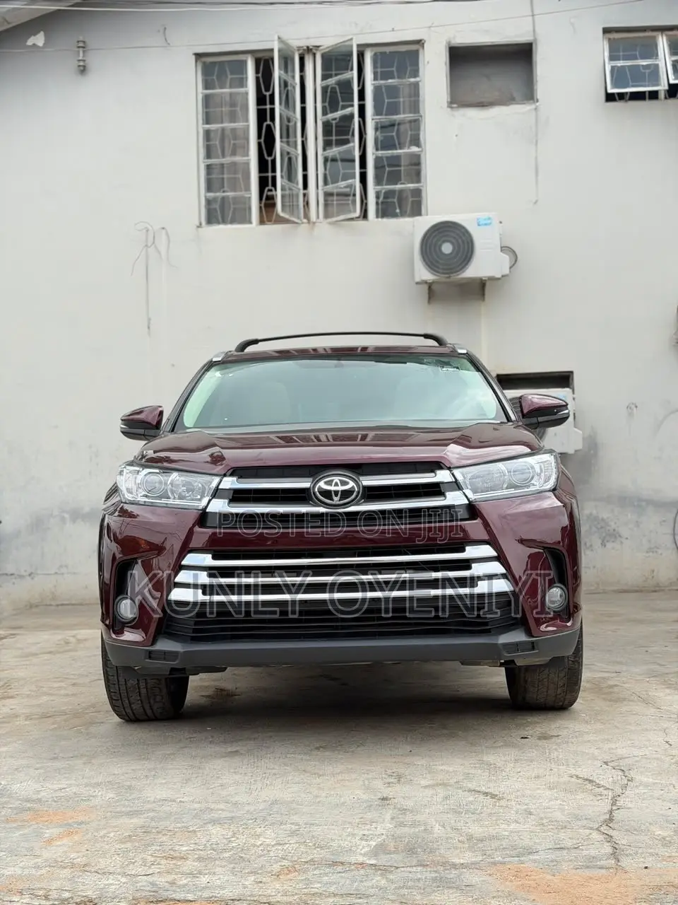 Toyota Highlander XLE V6 4x4 (3.5L 6cyl 6A) 2016 Burgundy